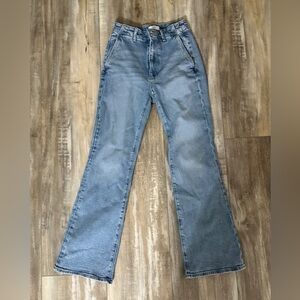 LOFT Light Blue Flare Jeans